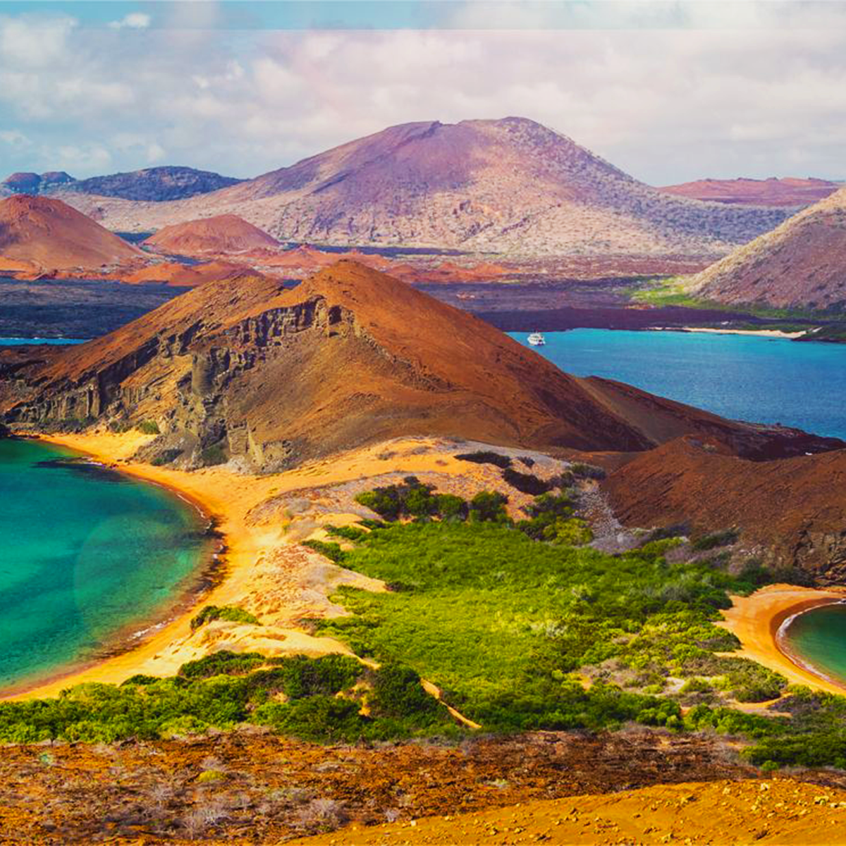 Bartolome Island viewpoint